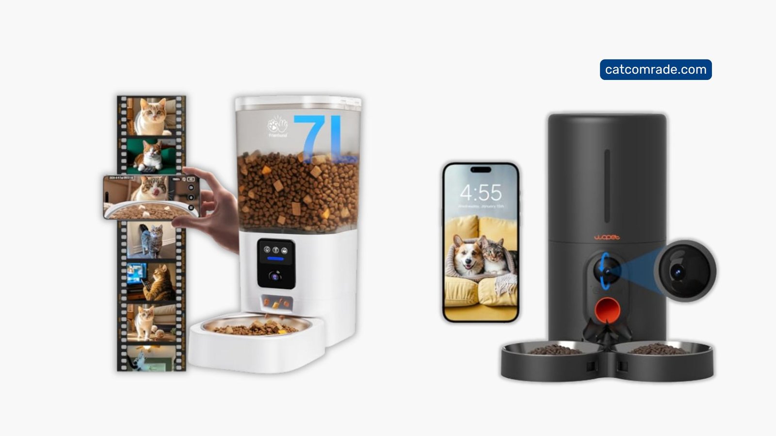 10 Best Automatic Cat Feeder With Camera for Hassle-Free Pet Feeding