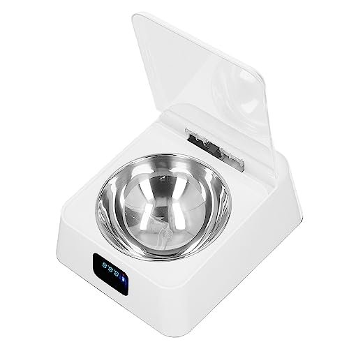 Automatic Cat Feeder,Cats Food Dispenser with Digital Display,Cat Feeders Automatic with Infrared Sensor Switch Cover