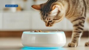 Automatic Wet Cat Food Feeder for Multiple Days Keep Meals Fresh & Timed