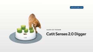 Catit Senses 2.0 Digger Interactive Slow Feeder - Fun Mealtime Playtime!