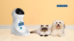 4 Iseebiz Automatic Cat Feeder: Smart, Timed Meals with Voice Recorder