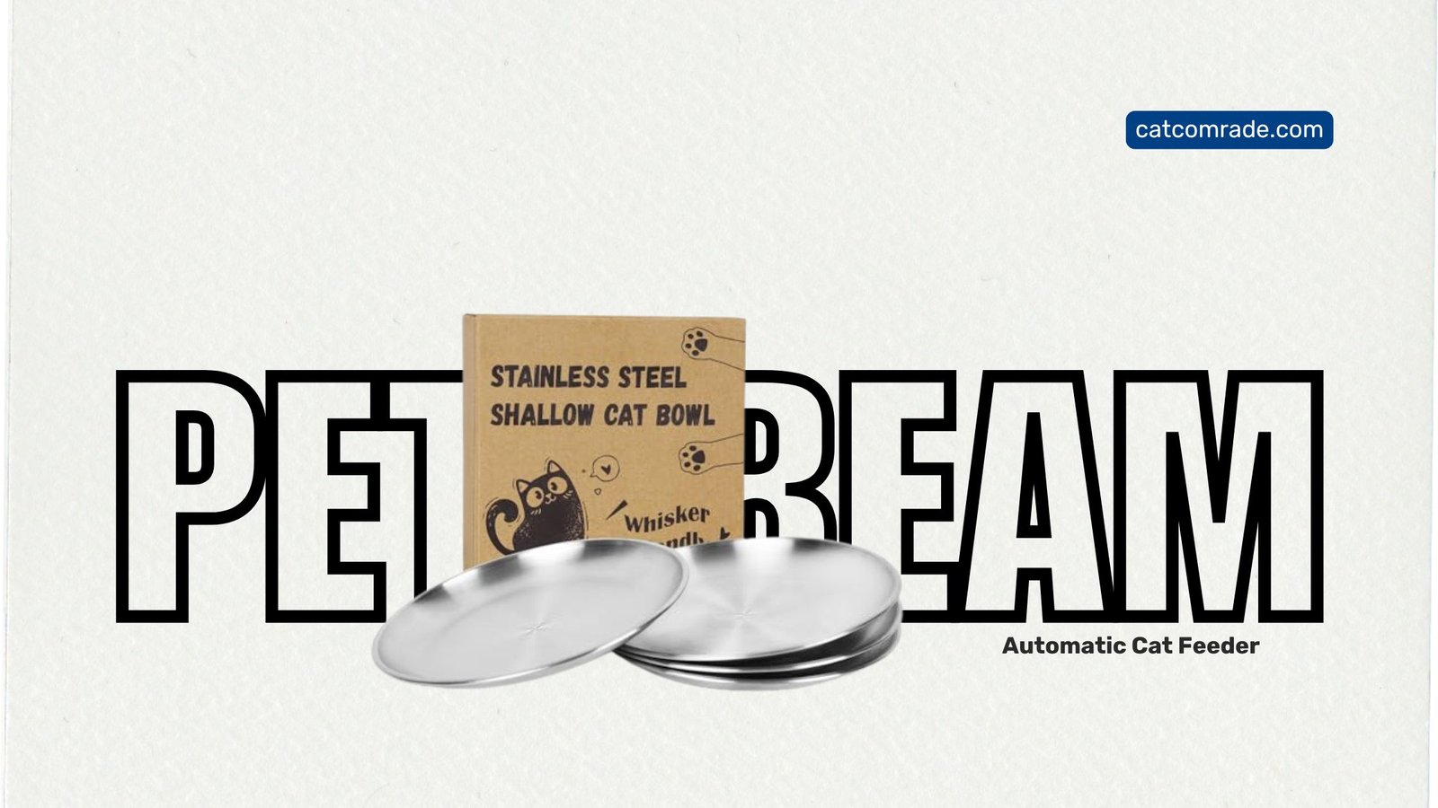 Petdream 4-Pack Stainless Steel
