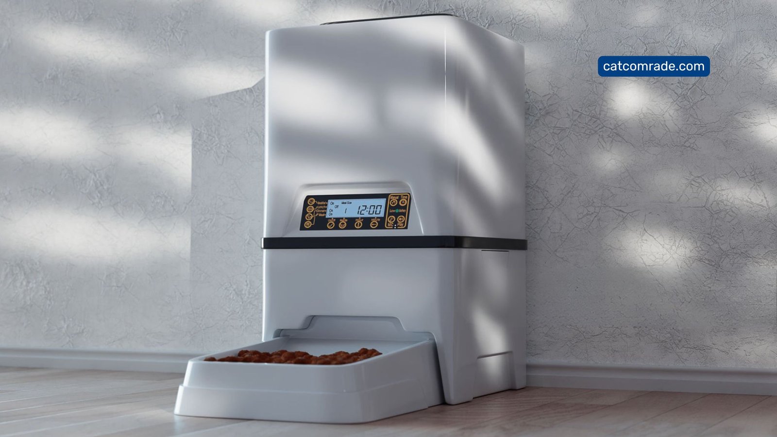 Veken Automatic Pet Feeder: Effortless Feeding for Cats and Dogs