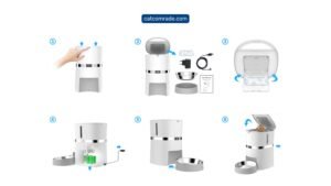 Welltobe Automatic Cat Feeder: Convenient, Programmable Feeding for Cats