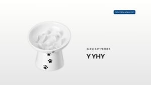 Y YHY Slow Feeder Cat Bowl: Elevated Ceramic Anti-Vomiting Feeder Review