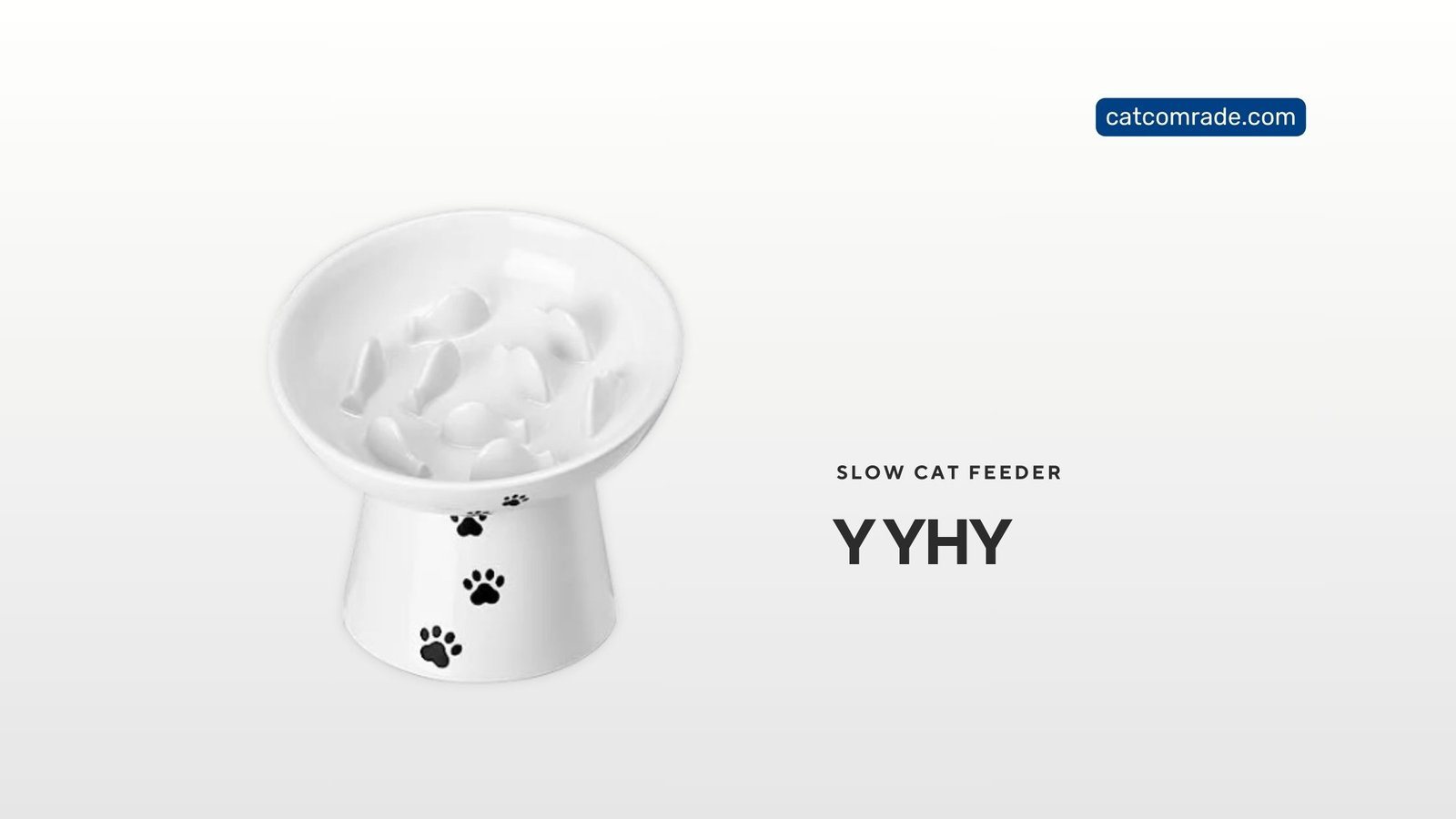 Y YHY Slow Feeder Cat Bowl: Elevated Ceramic Anti-Vomiting Feeder Review