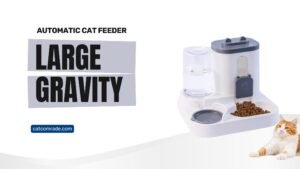 Large Capacity Gravity Cat Feeder