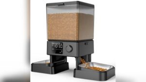 Oneisall Automatic Cat Feeder for 2 Cats: Smart, Timed Feeding Solution