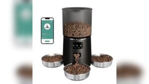 3-Cat Automatic Pet Feeder: Smart 6L WiFi Food Dispenser Review