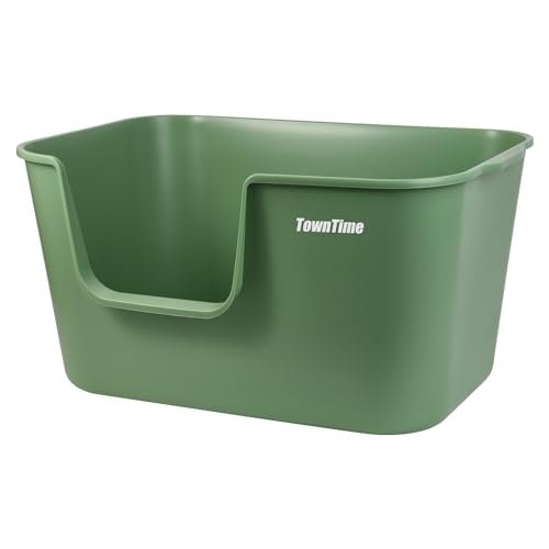 TownTime Extra Large Litter Box with High Sides 24.60
