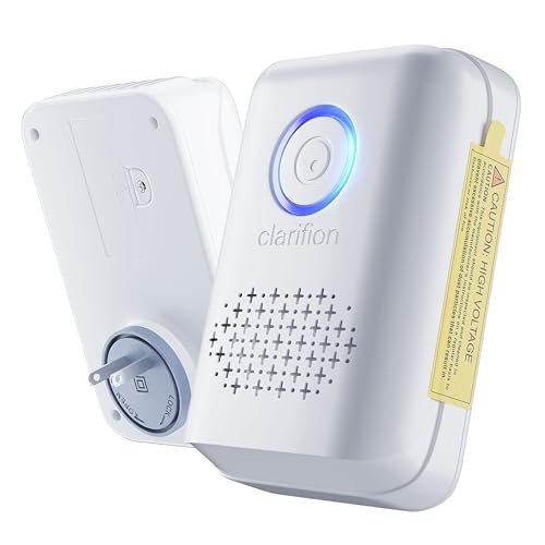 Clarifion ODRx - UV-C Cat Odor Deodorizer & Eliminator, Removes Cat Pee Smell, Filterless, Quiet, Compact Air Freshener for Bedrooms, Living Rooms, Litter Box Areas, Eliminates Ammonia Odors