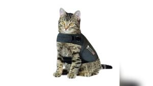 Thundershirt Classic Cat Anxiety Jacket Review: Medium, Heather Gray