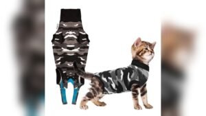 Suitical Recovery Suit Cat XX-Small Review: Black Camouflage Fit