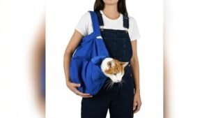 Cat-in-the-Bag Cozy Comfort Carrier Review – Large Cobalt Blue