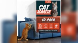 FixZilla Anti Cat Scratch Protector Review: Durable 10-Pack Shield