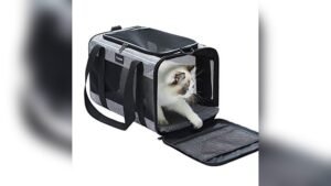 Vceoa 17.5x11x11 Pet Carrier Review: Safe & Cozy Travel Bag