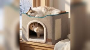 Bedsure Cat Beds for Indoor Cats Review: Cozy Large Cat Cave