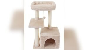 FISH&NAP Cute Cat Tree Review: Cozy Indoor Cat Tower Guide