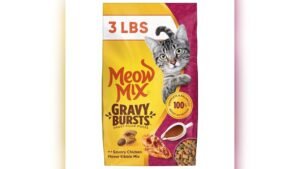 Meow Mix Gravy Bursts Review: Savory Chicken Flavor Cat Food