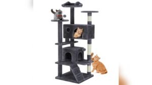 DUMOS 54-inch Indoor Cat Tree Tower Review: Perfect for Large Cats